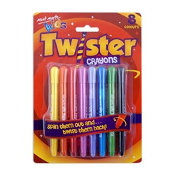 MONT MARTE KIDS TWISTER Crayons Pk8